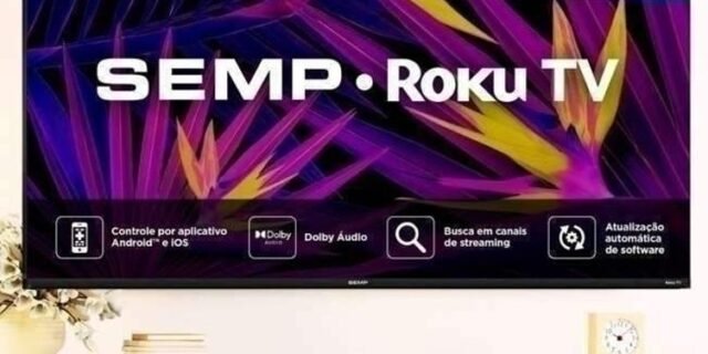 Smart TV 32″ HD LED Semp 32R6610