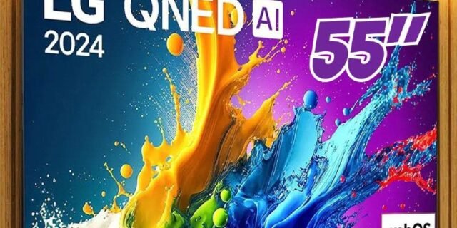 Smart TV 55″ 4K QNED LG 55QNED80TSA