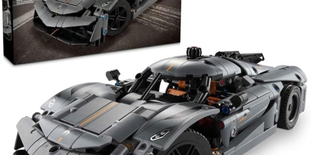 LEGO Technic Hipercarro Koenigsegg Jesko Absolut Cinza 42173