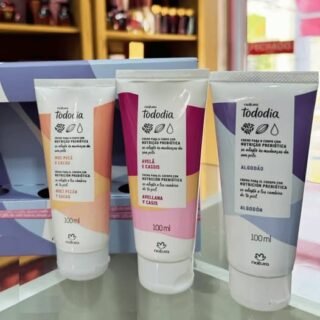 Presente Natura Tododia Trio Corporal Best Seller 3 unidades de 100 ml