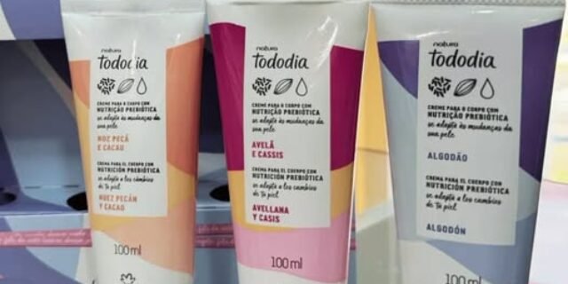 Presente Natura Tododia Trio Corporal Best Seller 3 unidades de 100 ml