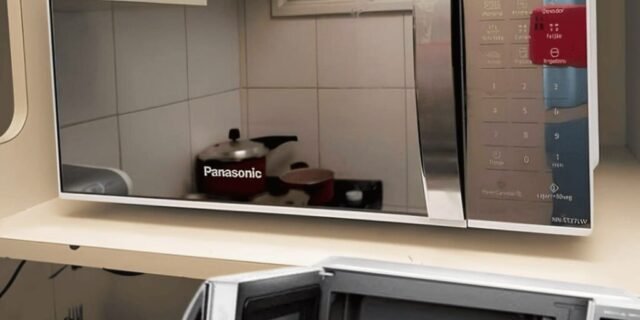 Micro-ondas Panasonic NN-ST27LWRUK 21 L Desodorizador Branco Espelhado 110V