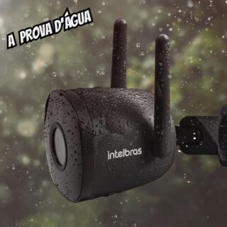 Câmera Inteligente Full HD iM5 SC Preta Intelbras