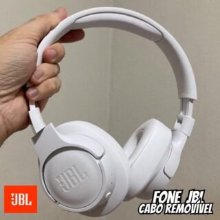 JBL, Fone de Ouvido Over-Ear, Tune 720BT, Bluetooth, Cabo Removível