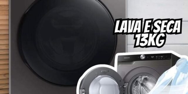 Lava E Seca Smart Digital Inverter Wd13t Inox 13kg 127v