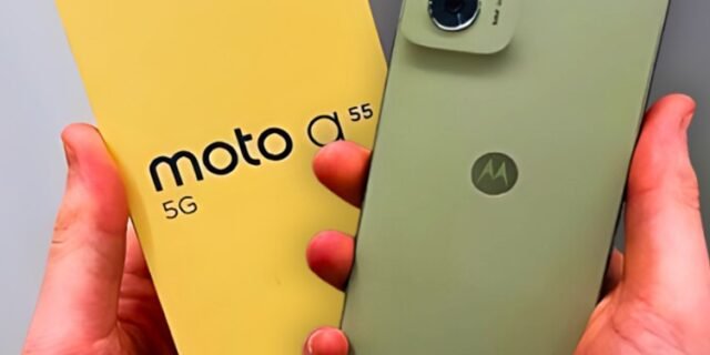 Smartphone Motorola Moto g55 5G – 256GB 16GB (8GB RAM+8GB Ram Boost)