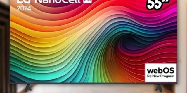 Smart TV 55″ 4K LCD LED NanoCel LG 55NANO80TSA