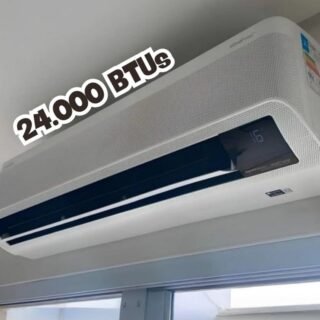 Ar-condicionado Split Samsung Inverter WindFree Connect AI 24.000 BTUs Frio Sem Vento