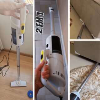 Aspirador de Pó Vertical 2 em 1 Kärcher VCL 2 com filtro 220V