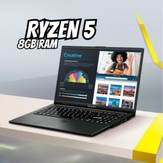Notebook ASUS VivoBook Go 15, AMD RYZEN 5 7520U, 8GB, 256GB SSD, KeepOS, Tela 15,6″ FHD
