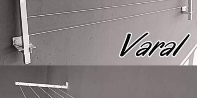 Varal Reforçado 60 Kg Retrátil
