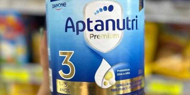 Danone Nutricia – Aptanutri Premium 3, 1-3 anos, Fórmula de Seguimento, 800g