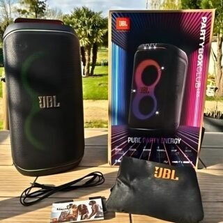 Alto-falante de som profissional portátil Bluetooth Waterproof Jbl Partybox Club 120 160 w