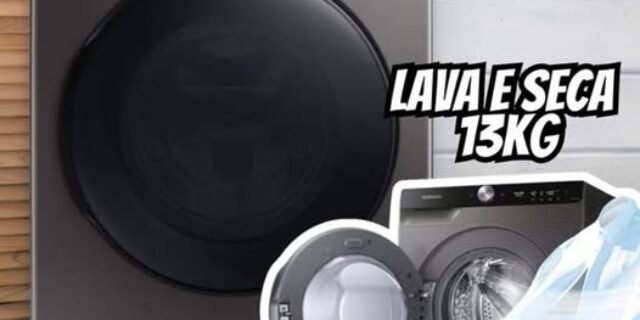 Lava E Seca Smart Digital Inverter Wd13t Inox 13kg 127v