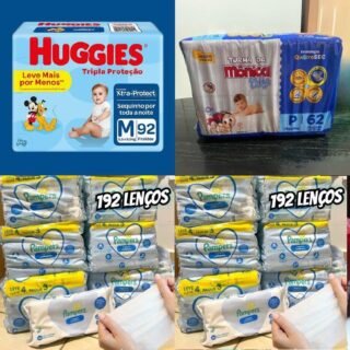 Huggies Fralda Tripla Proteção M 92 Un