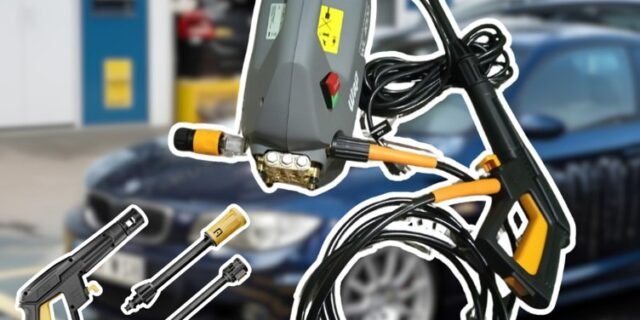 WAP Lavadora de Alta Pressão Profissional WL 4000, 420L/h, com Agulha Desobstruidora e Motor de Indução, 2000W 127V
