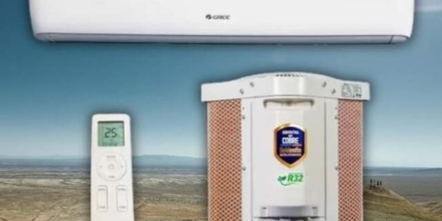 Ar Condicionado Split Hi Wall Gree G-Top Auto Inverter 12.000 Btus Quente e Frio 220v