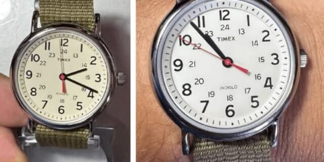 Timex Men’s Weekender T2N651 White Nylon Analog Quartz Fashion Watch