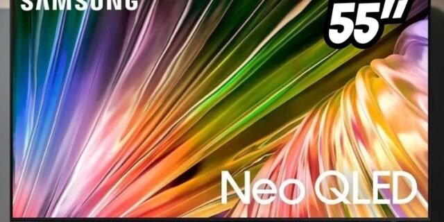 Smart TV 55” 4K UHD Neo QLED Samsung AI TV 55QN85D – 120Hz