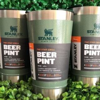 Copo térmico de cerveja com tampa Stanley|473ml