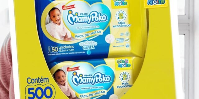 MamyPoko Lenços Umedecidos Dia&Noite 500 Unidades