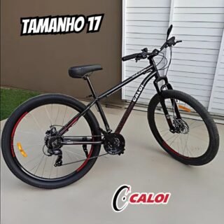 Caloi Bicicleta Vulcan, Aro 29, Câmbio Shimano 21 Velocidades