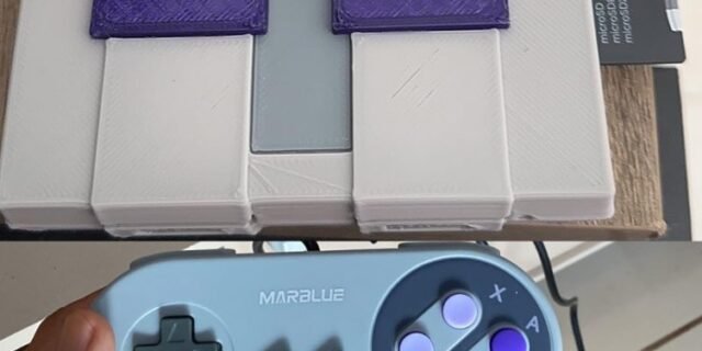 Mini Console Retro Super Nintendo com 130 mil jogos + 2 Controles Super 3D Games