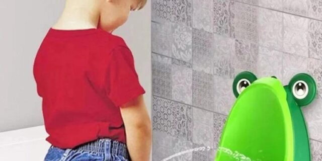 Mictório Pinico Troninho Infantil Menino Bebe Sapinho Sapo Verde