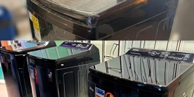 Lavadora Smart Samsung Digital Inverter WA17CG Black 17kg