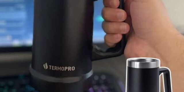 Termopro Caneca Térmica Para Cerveja 709ml Preto