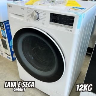 Lava e Seca LG 12kg Smart VC4 CV5012WC4 com – 110V