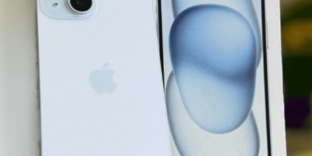 Apple iPhone 15 (128 GB) – Azul – Distribuidor Autorizado