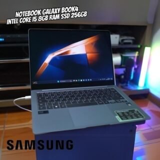 Notebook Samsung Galaxy Book4 Intel Core i5 8GB RAM SSD 256GB 15,6″ Full HD Windows 11 NP750XGJ-KG4BR