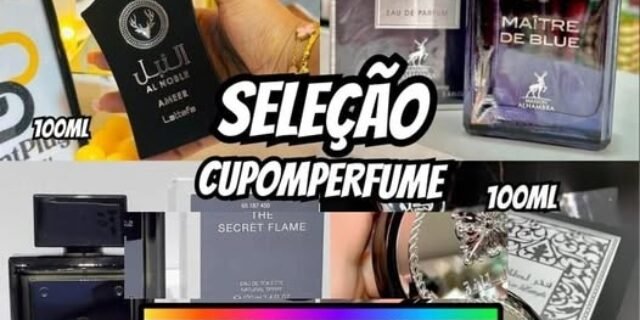 Seleção de Perfumes com 40% de Desconto