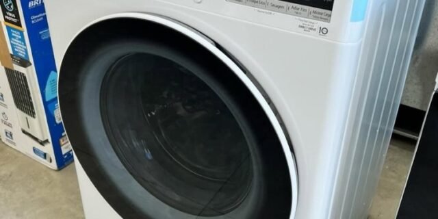 Lava e Seca LG 12kg Smart VC4 CV5012WC4 com – 110V