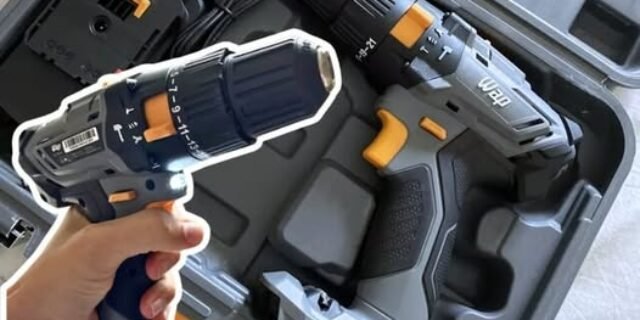 WAP Parafusadeira e Furadeira com Impacto à Bateria 3/8″ 21V K21-ID01, com Maleta Organizadora, Torque 21 Níveis, Bivolt