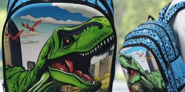 Mochila Infantil No Limits Dino by Santino Poliéster