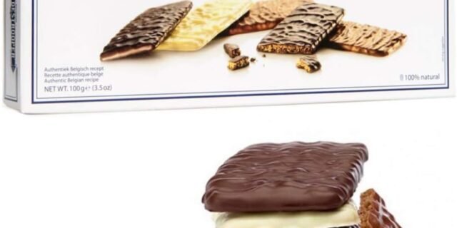 Jules Destrooper Biscoito Chocolate Thins 100G – Feito na Bélgica