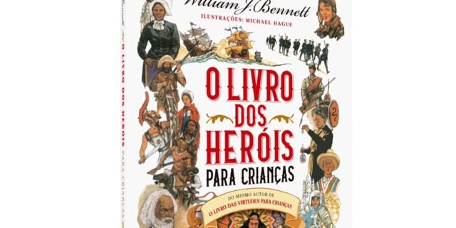 O livro dos heróis para crianças Capa dura