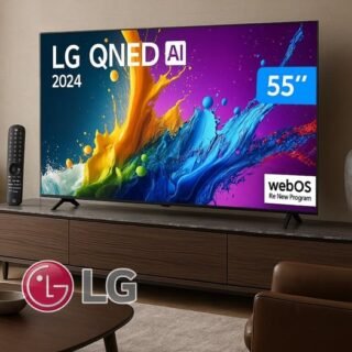 Smart TV 55″ 4K UHD QNED LG 55QNED80TSA