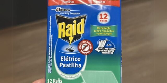 Raid Repelente Elétrico Pastilha Eucalipto Refil Leve 12 Pague 10