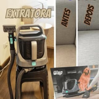 WAP Extratora Portátil SPOT CLEANER W2, 3 em 1, Borrifa, Esfrega e Extrai, com Tanques Duplos, 1600W 220V