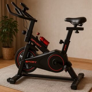 Bicicleta Ergométrica De Spinning Com Squeeze