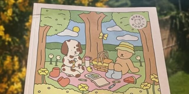 Dias quentes (Spring Summer) – Livro de colorir oficial Bobbie Goods