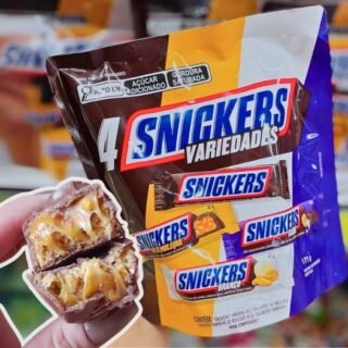 Snickers Chocolate Variedades 4 Unidades de 42g