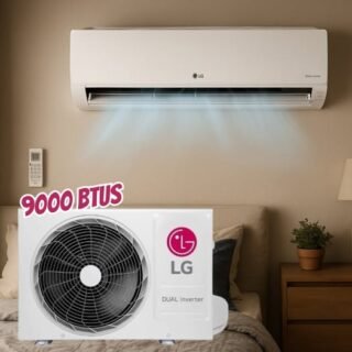 Ar-condicionado Lg Dual Inverter Voice + IA 9000 Btus Frio Branco S3-q09aa31a – 220v