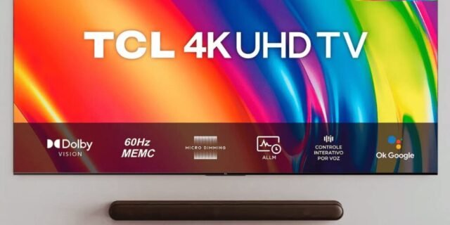Smart TV 85” 4K UHD LED TCL 85P745