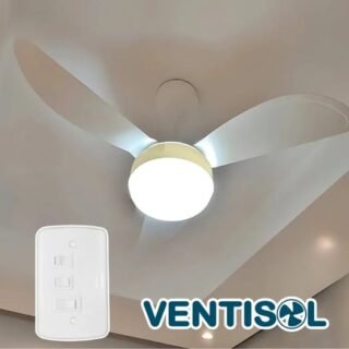 Ventilador De Teto Ventisol Fênix E-27 Branco 130w