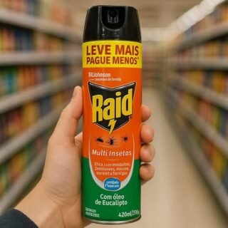 Raid Inseticida Aerosol Multi Insetos Eucalipto Leve Mais Pague Menos 420ml