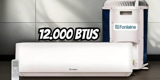 Ar Condicionado Split Hi Wall Fontaine 12000 BTU/h Frio FCST12F – 127 Volts